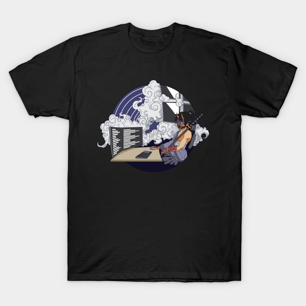 Programmer Samurai T-Shirt by CreativeGiftShop